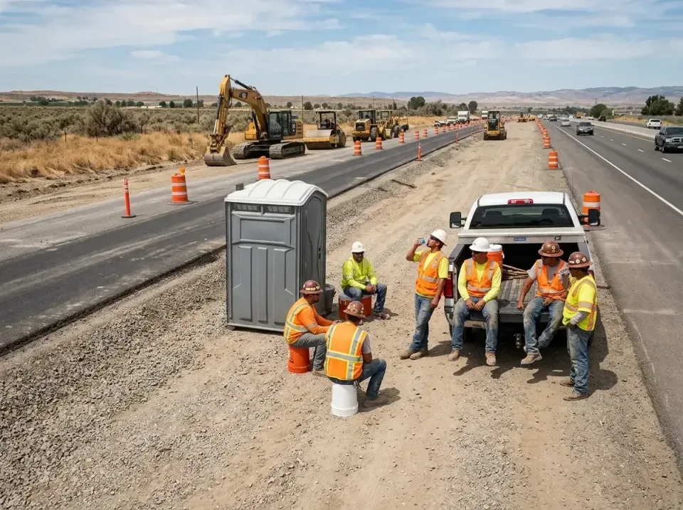 highway-road-construction-crew-007 — frequently asked questions, Porta Potty and Restroom Rentals in Hallowell, ME